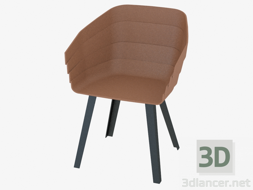 3d model Silla de comedor - vista previa