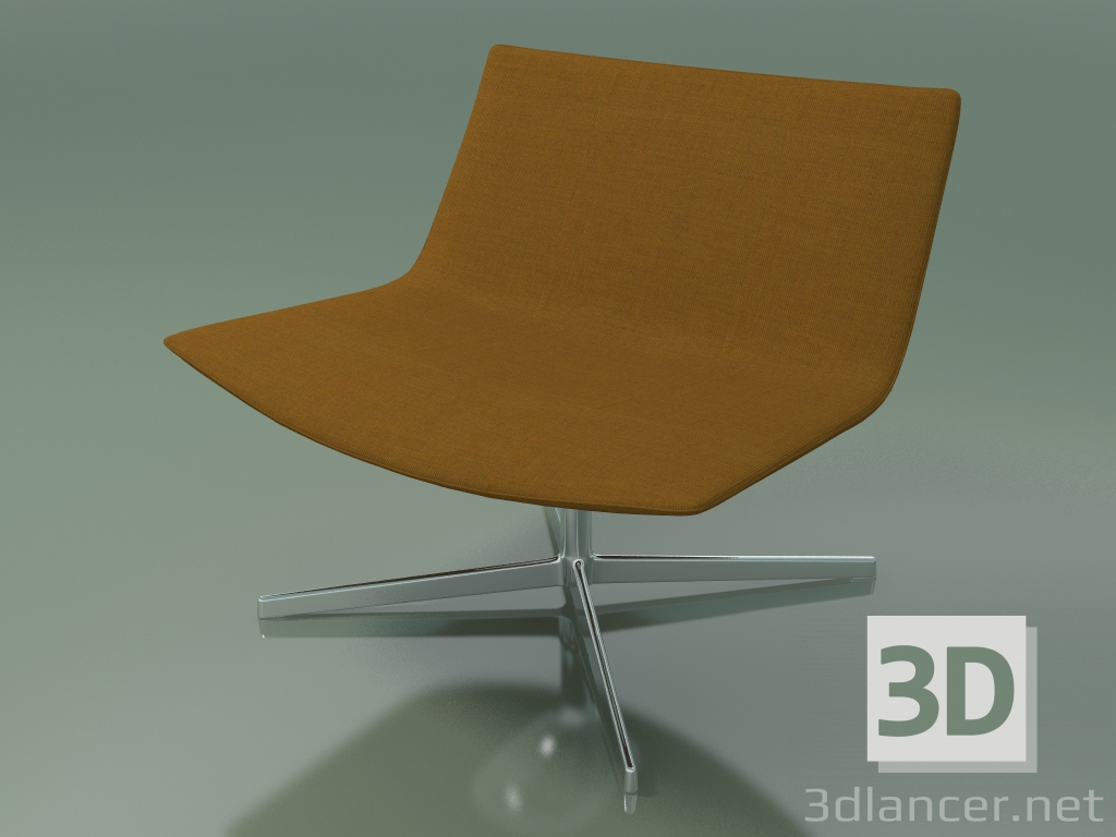 3D modeli Dinlenme koltuğu 2009 (4 ayak, döner, CRO) - önizleme