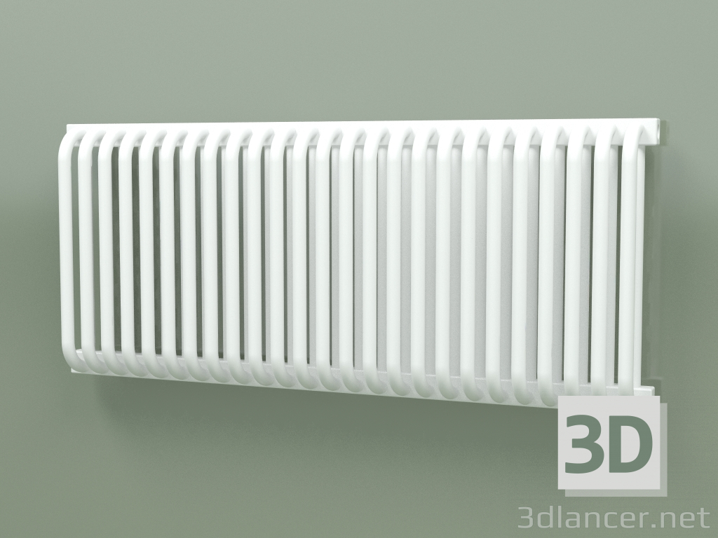 3d model Barra de toalla con calefacción Delfin (WGDLF044102-VP-K3, 440x1020 mm) - vista previa