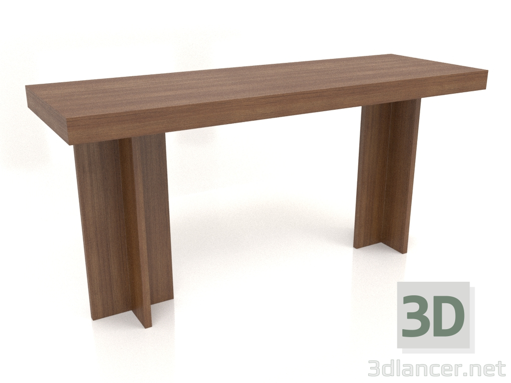 3d модель Стіл робочий RT 14 (1600х550х775, wood brown light) – превью