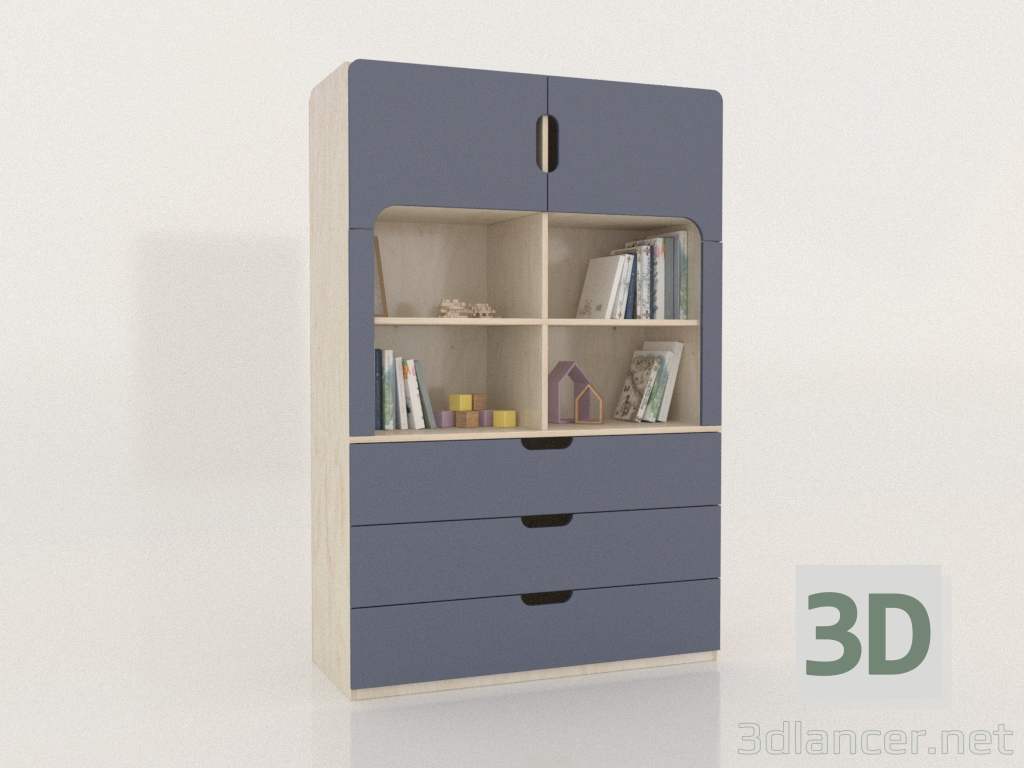 3d model Librería-cómoda MODE K (DIDKAA) - vista previa