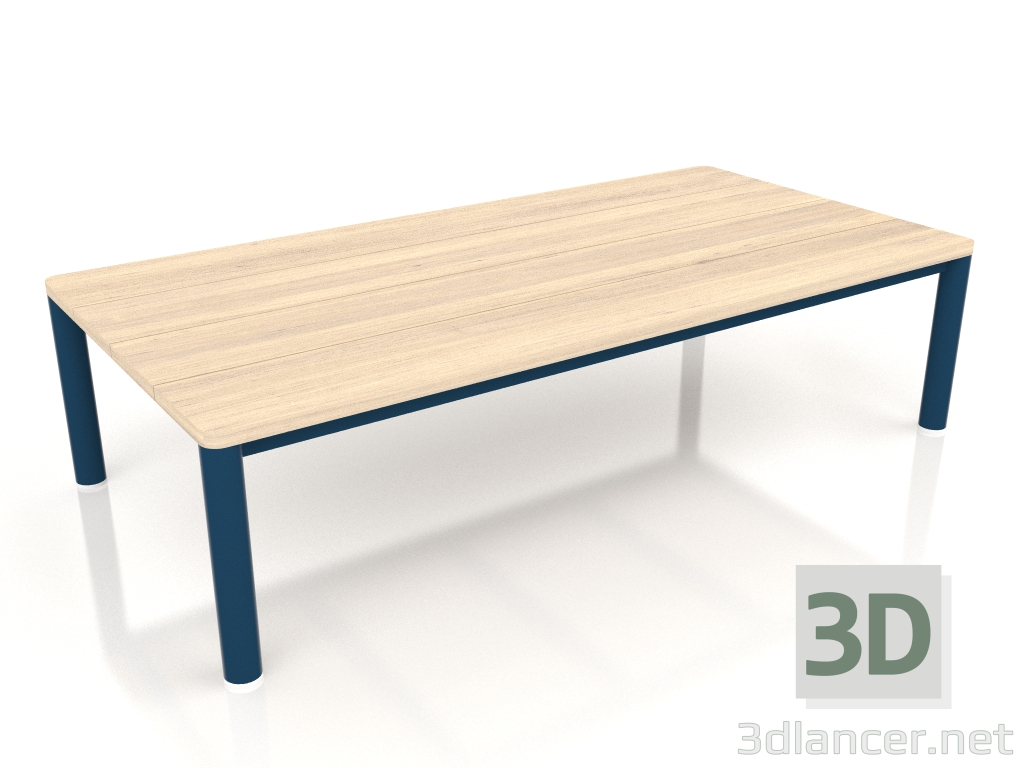 3D Modell Couchtisch 70×140 (Graublau, Irokoholz) - Vorschau