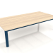 3D Modell Couchtisch 70×140 (Graublau, Irokoholz) - Vorschau