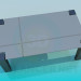 3d model Table in high-tech style - preview