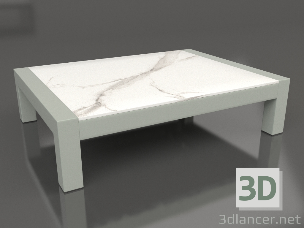 3d модель Стіл кавовий (Cement grey, DEKTON Aura) – превью