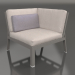 3d model Sofa module, section 6 (Quartz gray) - preview