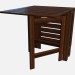 3d model Folding table (polurazlozhennyj) - preview