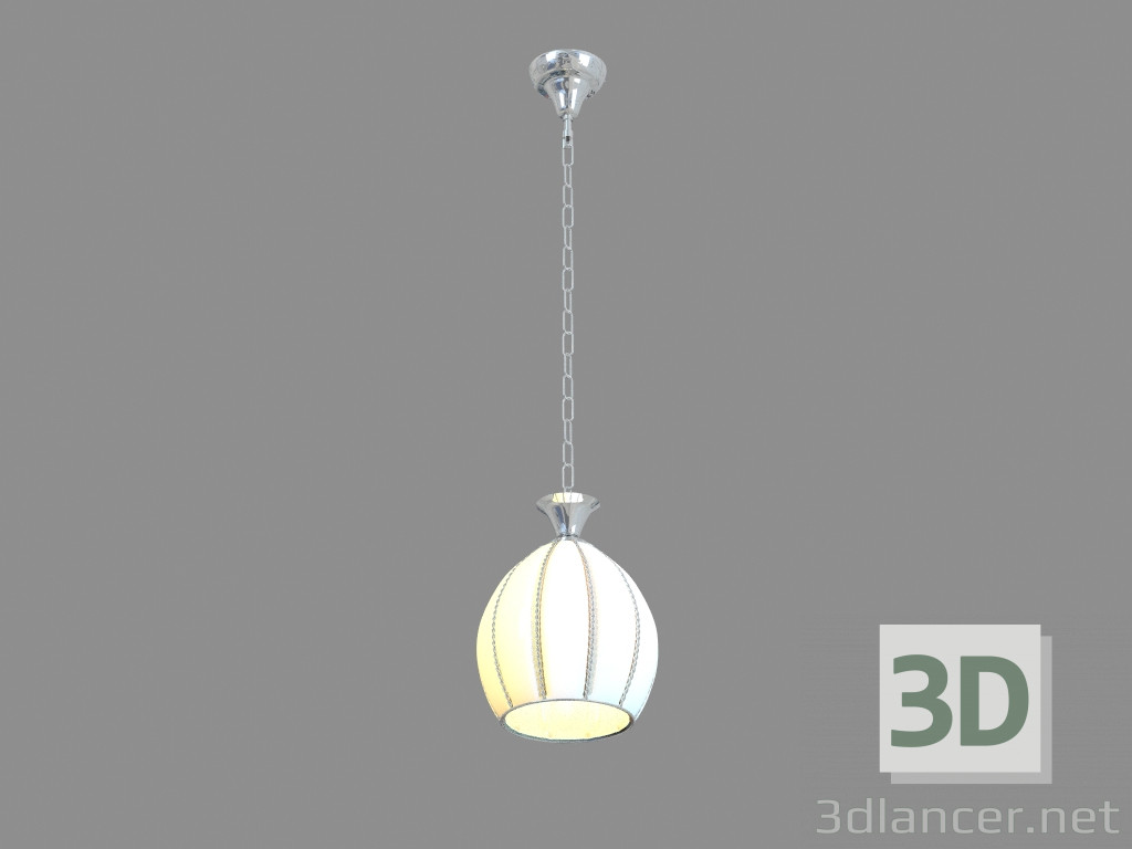 modello 3D Lampada a sospensione A2115SP-1WH - anteprima