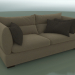 3D Modell Sofa dreifach Parma (2150 x 1100 x 830, 215PA-110) - Vorschau