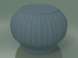 Tavolino, pouf (Bolla 10, blu)