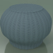 modello 3D Tavolino, pouf (Bolla 10, blu) - anteprima