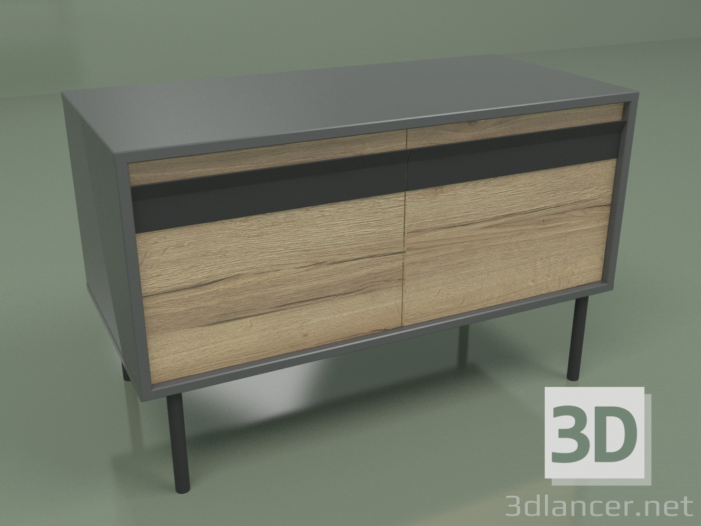 modèle 3D Armoire 02 - preview