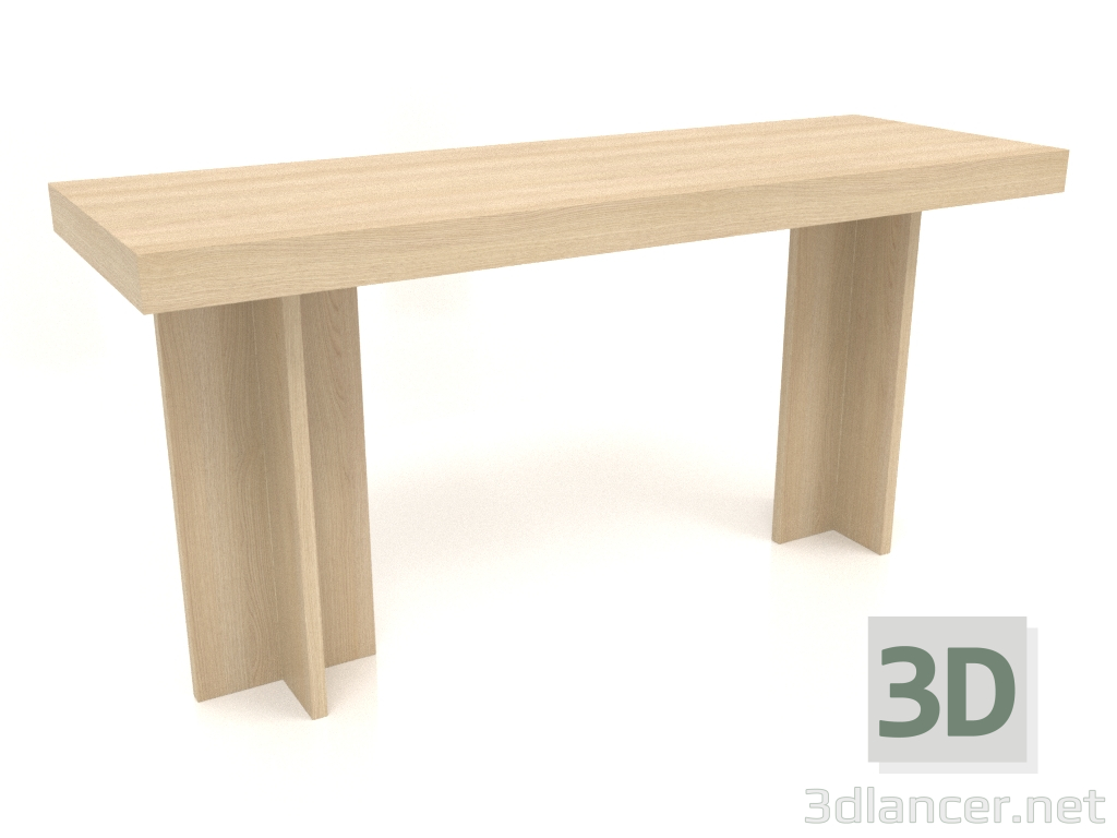 3d модель Стіл робочий RT 14 (1600х550х775, wood white) – превью