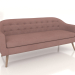 3d model Sofa Florence 3-seater (coral) - preview