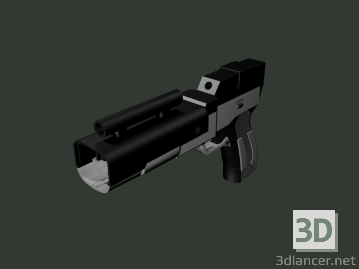 3d model Blaster - preview