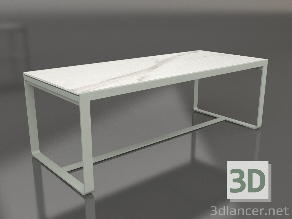 3d model Mesa de comedor 210 (DEKTON Aura, Gris cemento) - vista previa