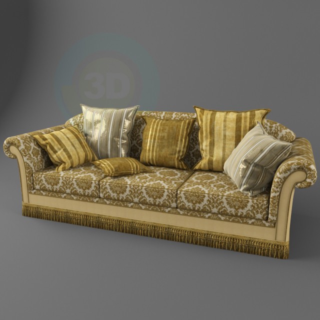 3D Modell Sofa - Vorschau