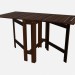 3d model Folding table (unfolded) - preview