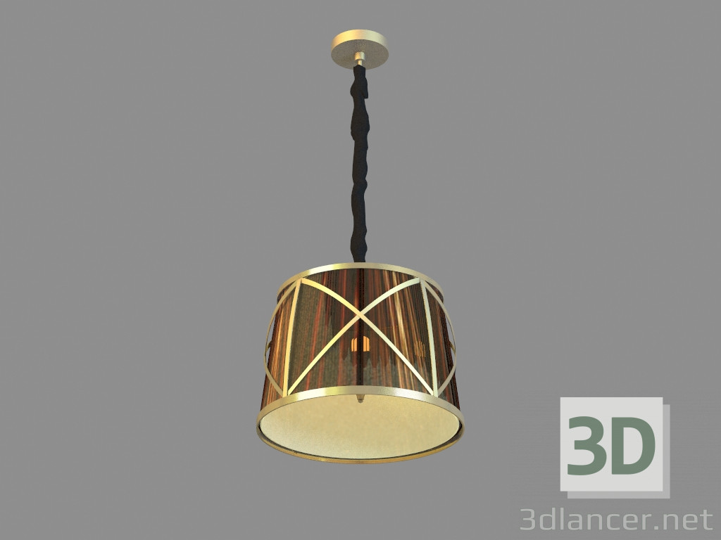 Modelo 3d Luz pendente A2805SP-1BK - preview