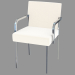 3d model silla con brazos - vista previa