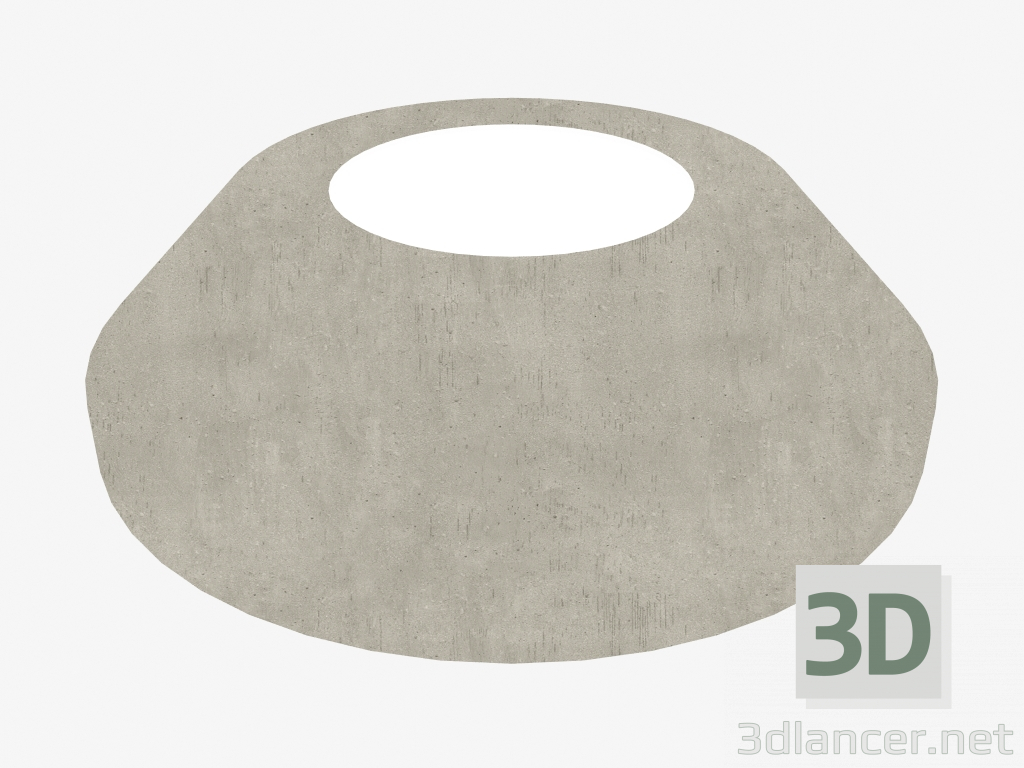 3D modeli Armatür BETON UP-LIGHT (C8155W) - önizleme