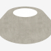 modello 3D Apparecchio CONCRETE UP-LIGHT (C8155W) - anteprima