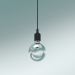 3d model Pendant lamp E27 (Black) - preview