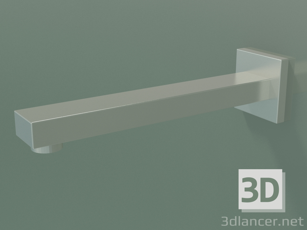 Modelo 3d Bica para lavatório de parede, sem conjunto de resíduos (13 805 980-060010) - preview