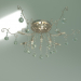 3d model Ceiling chandelier 10042-12 (antique bronze-clear crystal) - preview