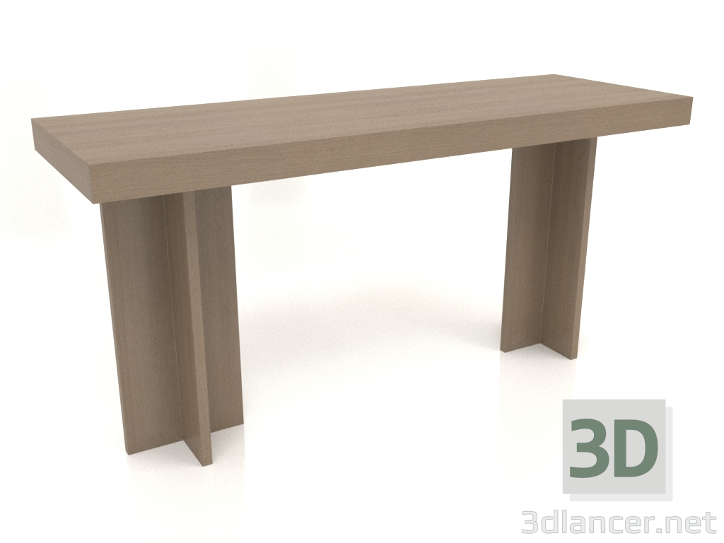 modèle 3D Table de travail RT 14 (1600x550x775, gris bois) - preview