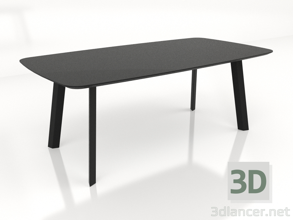 3d model Mesa de comedor 200x105 - vista previa