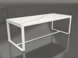 Table à manger 210 (DEKTON Aura, Gris agate)