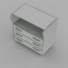 3d 341893 type 4, dresser with changing table model buy - render