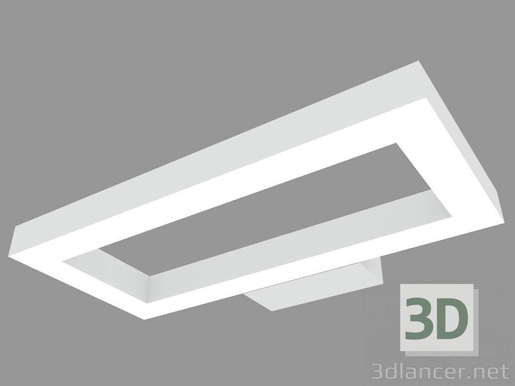 Modelo 3d Luminária de parede TRIM HORIZONTAL APPLIQUE (S3170W) - preview