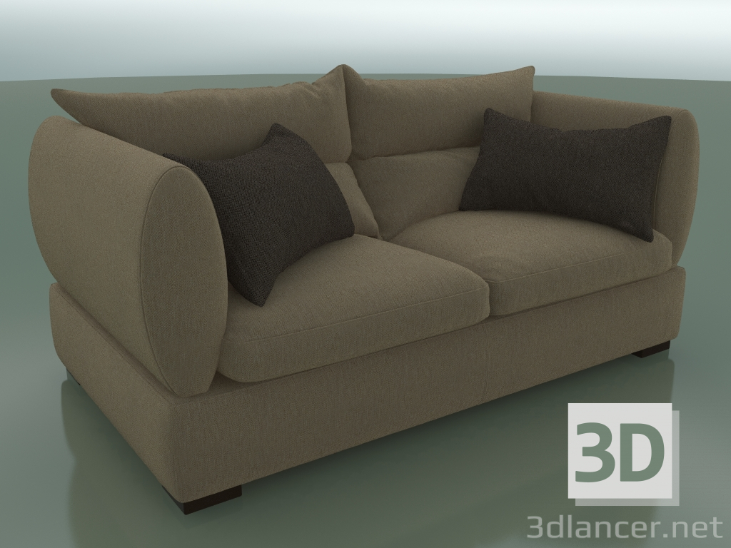 Modelo 3d Sofá Parma de dois lugares (1950 x 1100 x 830, 195PA-110) - preview