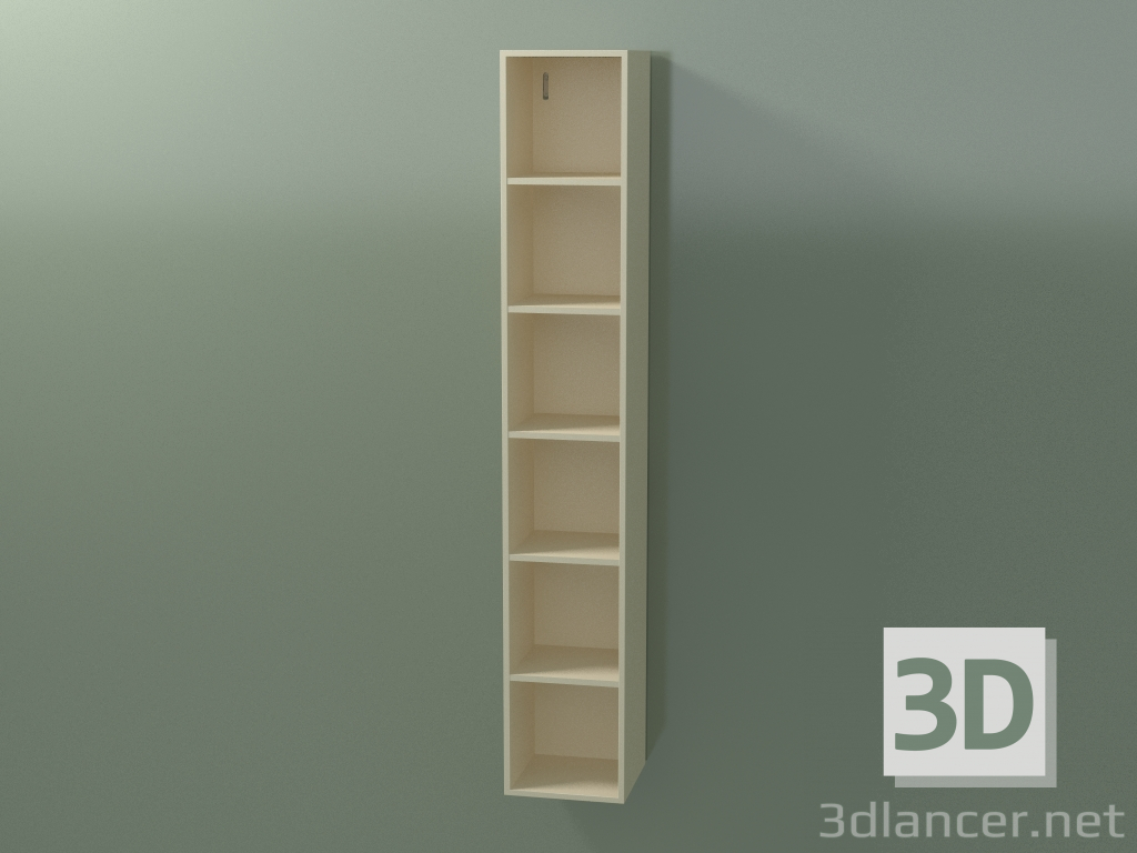 3D Modell Hochschrank (8DUAEC01, Knochen C39, L 24, P 24, H 144 cm) - Vorschau