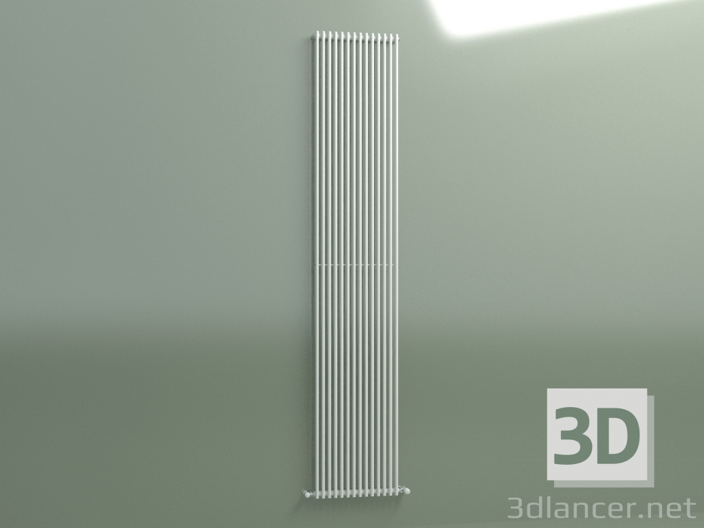 3d model Radiador vertical ARPA 1 (2520 14EL, blanco RAL 9016) - vista previa