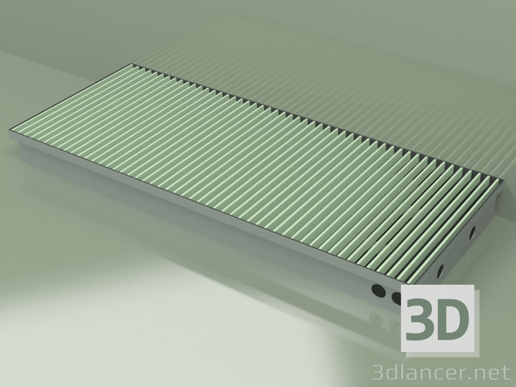 3d model Duct convector - Aquilo FMK (420x1000x90, RAL 6019) - preview