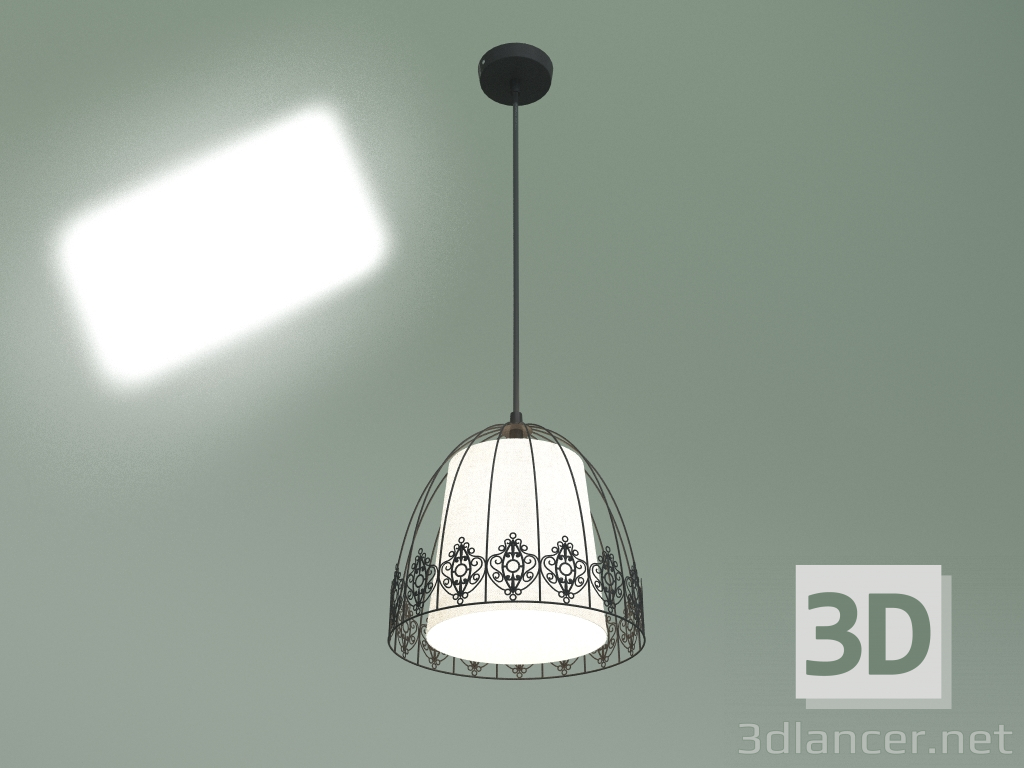 Modelo 3d Luminária pendente 50075-1 (preta) - preview