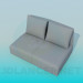 3d model Sofa - preview