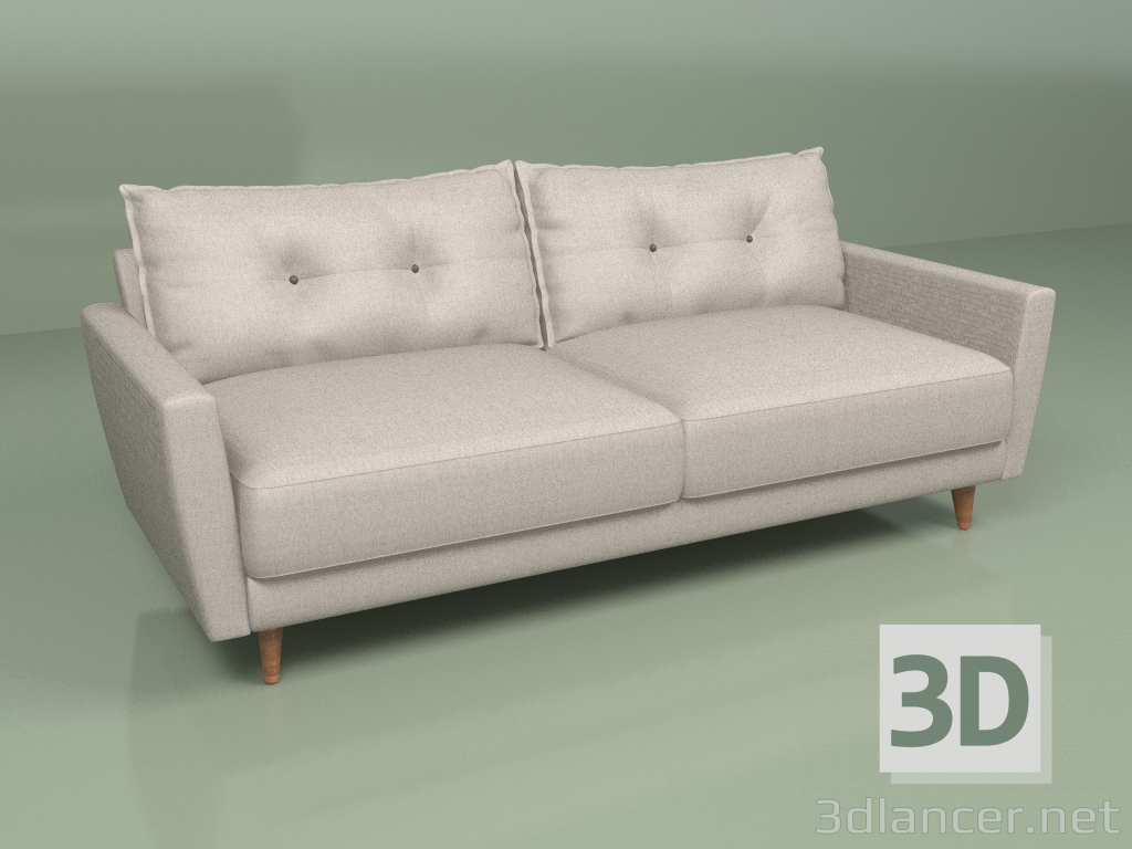 3d model Sofá Friendly Lars con mecanismo (beige) - vista previa