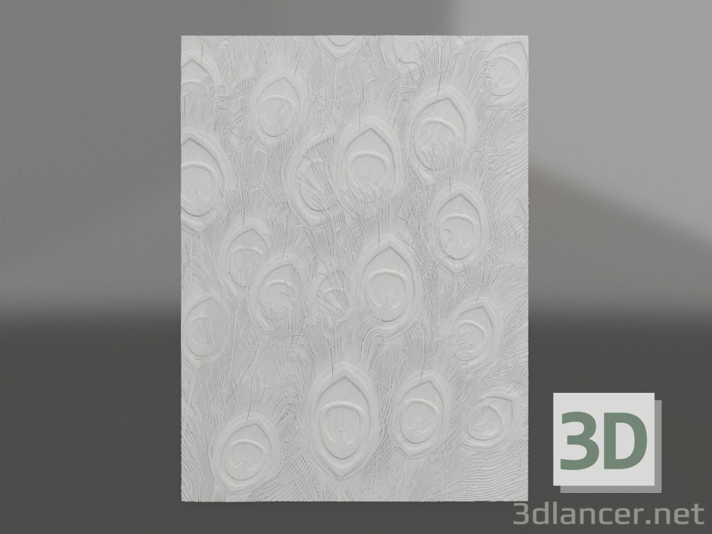 3D Modell Flachrelief Harmonie - Vorschau