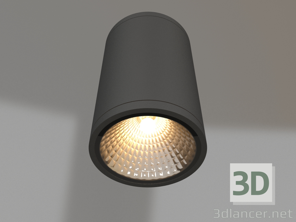 3d model Lamp LGD-FORMA-SURFACE-R90-12W Day4000 (GR, 44 deg, 230V) - preview