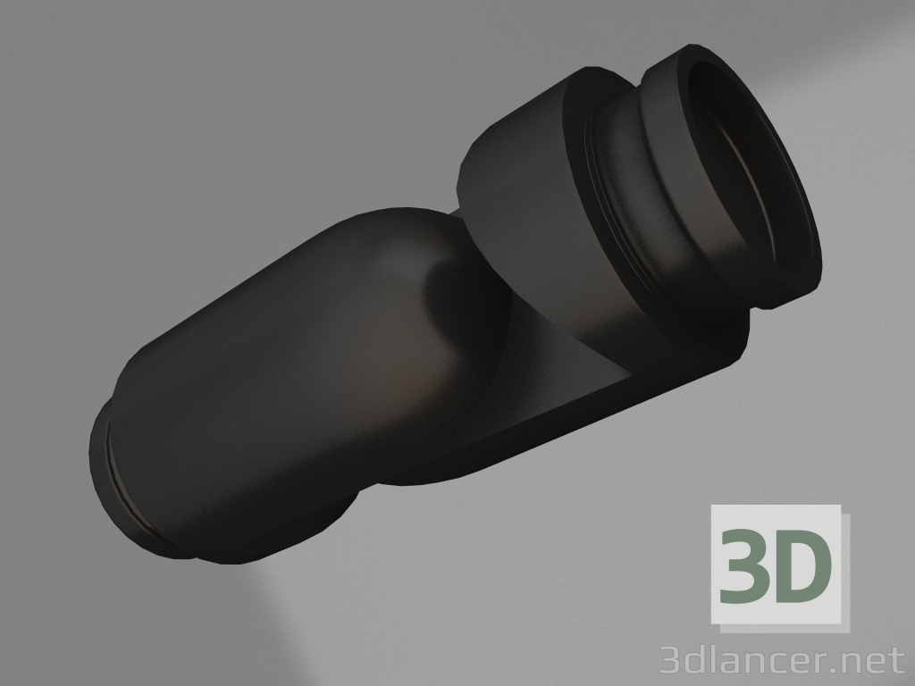 3d model Conector giratorio MAG-FLEX-CON-POWER-TURN (BK) - vista previa