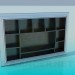 3d model Rack de pared - vista previa