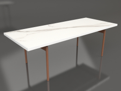 Table à manger (Blanc, DEKTON Aura)