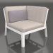 3d model Sofa module, section 6 (White) - preview