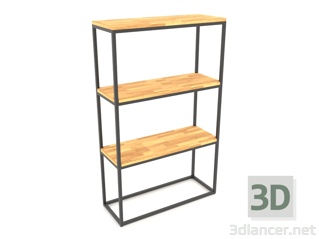 3d model Rectangular rack (WOOD FLOOR, 80x30x128) - preview