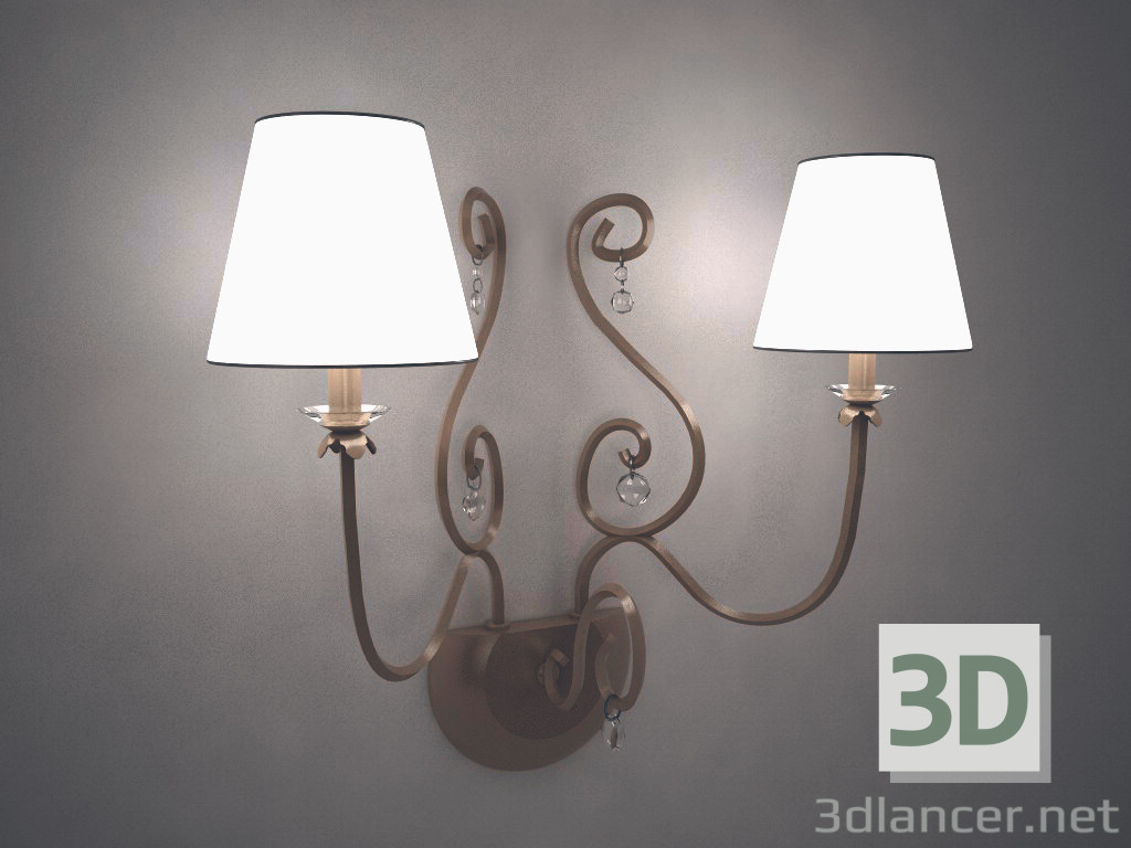 3d model Wall lamp - preview