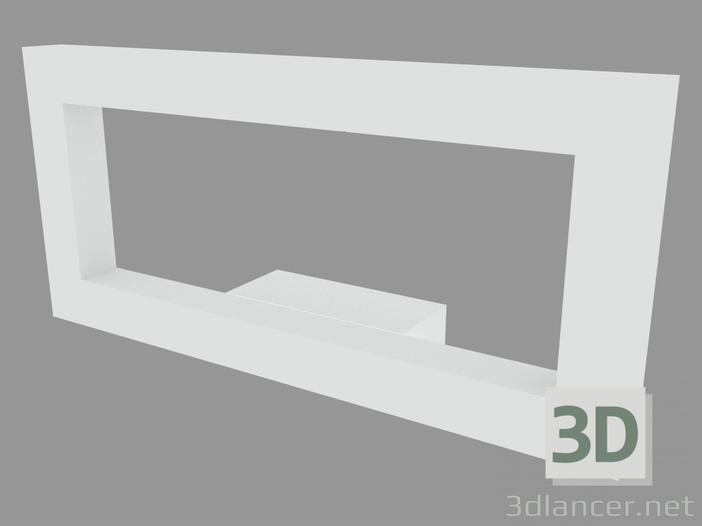 3d model Wall lamp TRIM RECTANGULAR APPLIQUE (S3171W) - preview